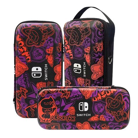 Capa Protetora De Plástico Transparente Fosca Para Nintendo Switch Oled