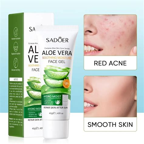 Sadoer Soothing Moisture Aloe Vera Face Gel 40g Bioaqua Pakistan