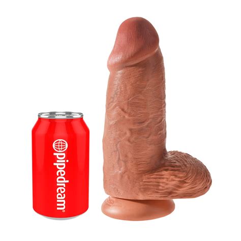 King Cock Chubby Sugekop Dildo Med Testikler Sexnetto