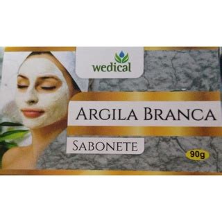 Sabonete De Argila Branca Wedical 90g Excelente Qualidade UNIDADE