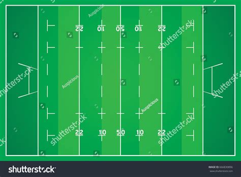 2,280 Rugby Pitch Stock Vectors, Images & Vector Art | Shutterstock