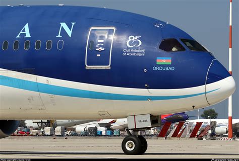 Vp Bbs Azal Azerbaijan Airlines Boeing Dreamliner Photo By Mario