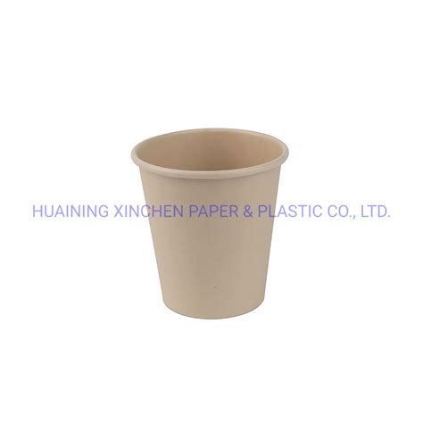 Eco Friendly Bamboo Paper Cups Oz Disposable Hot Coffee Paper Cup