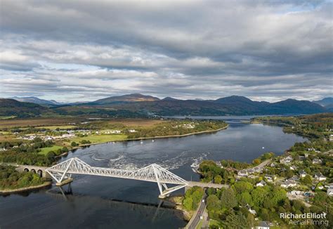 Connel Bridge, September 2017 - Richard Elliott Aerial Filming