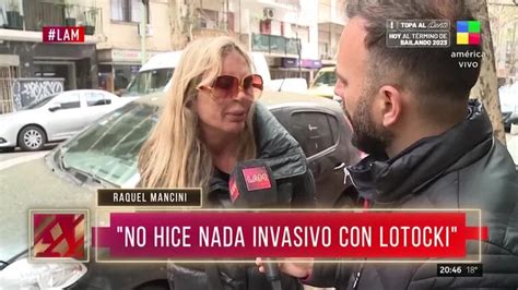 Las Sorpresivas Declaraciones De Raquel Mancini Sobre Su Experiencia