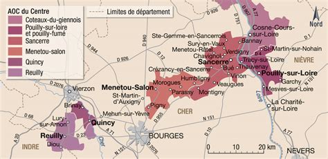 Vins Et Appellations De La Vall E De La Loire Et Centre Guide