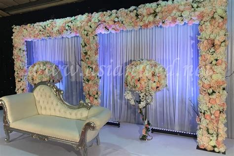 Floral Wedding Backdrops - Floral Stages - Flower Stages - Floral Decor