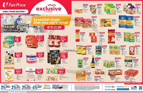 Ntuc Fairprice Essential Deals Promotion 03 16 July 2020 ~ Supermarket Promotions