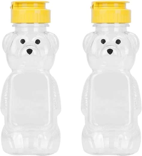 Amazon Easy Squeeze Pk Oz Empty Honey Bottles Bpa Free Food