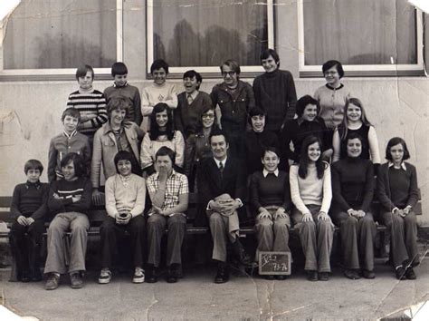 Photo de classe Cinquième 2 de 1973 Collège E Bichat Copains d avant