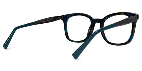 Rectangle Tortoise Eyeglasses