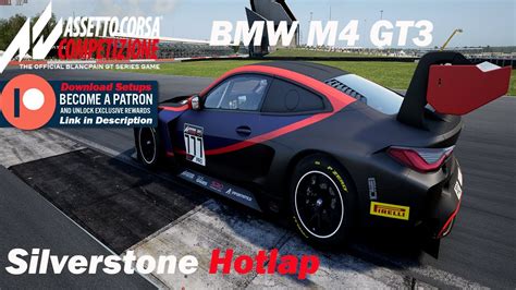 Acc Hotlap Bmw M Gt Silverstone Setups Available Youtube