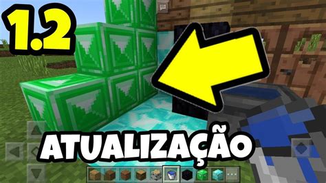 Nova AtualizaÇÃo Do Minecraft Pe 1 2 Como SerÃo Os Novos Blocos