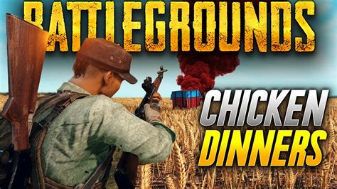 Battlegrounds CHICKEN DINNERS ALL ROUND Playerunknown S