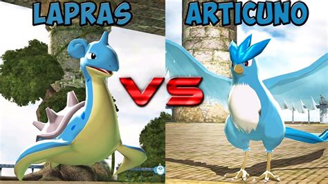 Pokemon Battle Revolution Lapras Vs Articuno YouTube