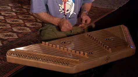 Hammered Dulcimer Beautiful Instrument Made And Music Performed By