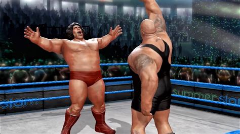 Wwe All Stars André The Giant Vs Big Show Fantasy Warfare Youtube