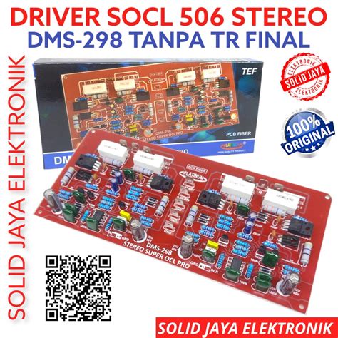 Jual KIT DRIVER POWER SUPER OCL SOCL 506 TEF PRO STEREO TEF POWER