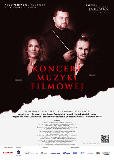 Koncert Muzyki Filmowej Opera I Filharmonia Podlaska