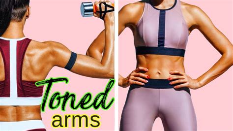 Get Toned Arms Minutes Weighted Arms Workout For Women Upper Body