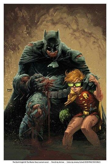 Batman The Dark Knight Return By Jim Lee Pahlawan Marvel