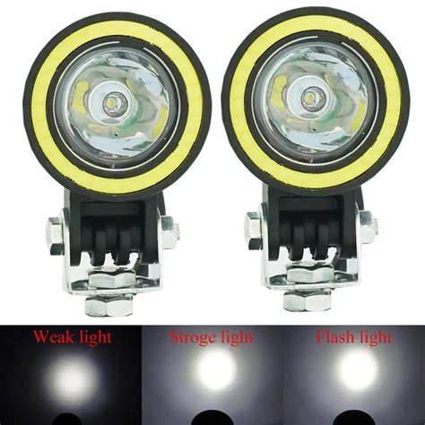 X W Spot Mini Led Work Light V Inch Round Led Driving Fog Lights