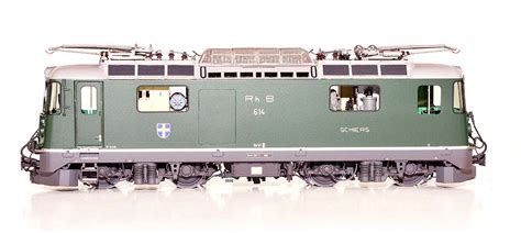 RhB Elektrolokomotive Ge 4 4 II SCHIERS Nr 614 Model Rail AG