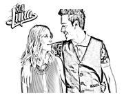 Coloriage Soy Luna Matteo Jecolorie