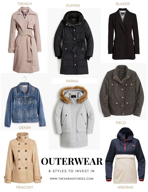 Outerwear 8 Styles To Invest In The Sarah Stories