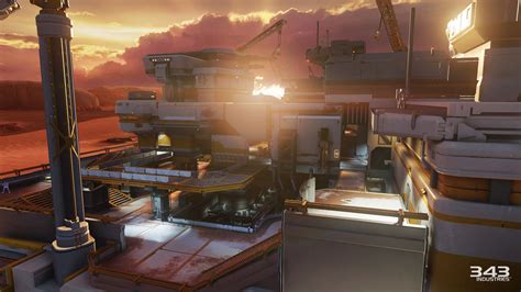 The Rig Multiplayer Map Halo 5 Guardians Halopedia The Halo Wiki