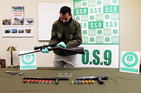 Os De Carabineros Incauta Armas Municiones Y Droga En Cerro