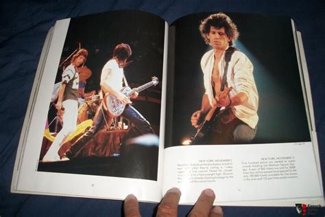 Rolling Stones Last Tour Book 1982 First Print Photo 461059 Canuck Audio Mart