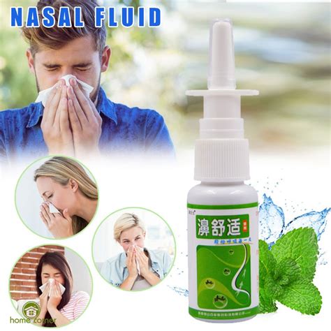 Nasal Sprays Chronic Rhinitis Sinusitis Spray Herb Chinese Medicine Fast Effect Shopee Brasil