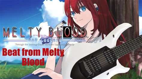 Beat From Melty Blood Aoko Aozaki S Theme Guitar Cover YouTube