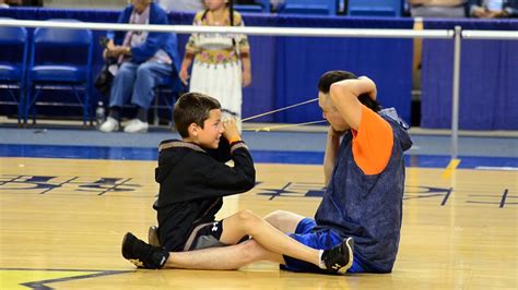 Eskimo Indian Olympics Ear Pulling Youtube