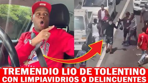 Periodista Ramon Tolentino Habla De La Situación Con Los Limpia vidrios