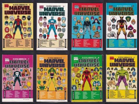 Official Handbook Of The Marvel Universe Master Edition Omnibus Set