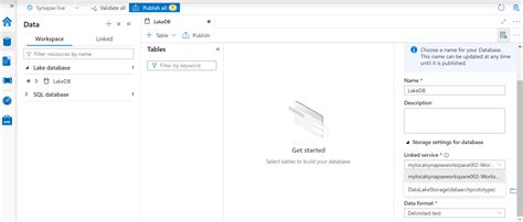Getting Started With Azure Synapse Lake Database And Lake Tables