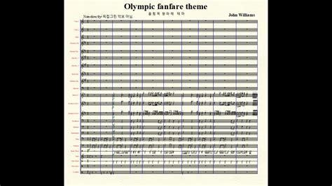 Olympic Fanfare Theme John Williams Youtube