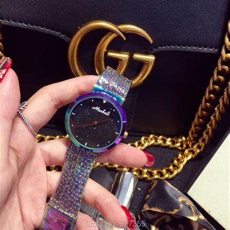 Nueva Llegada De Las Mujeres De Moda De Lujo De Cristal Pulsera