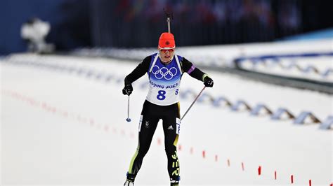 Olympia Biathlon Denise Herrmann L Uft Im Einzel Zu Gold Der