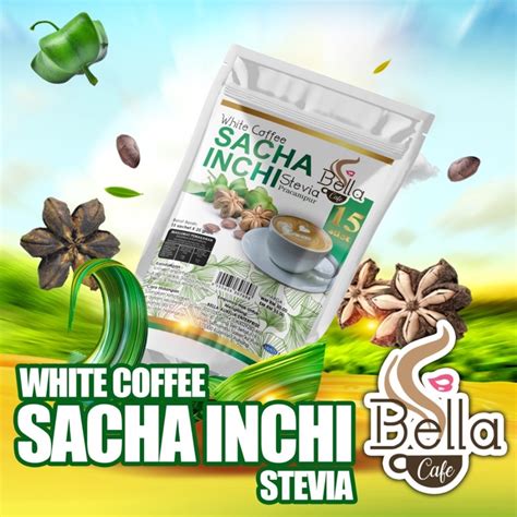 Sacha Inchi White Coffee STEVIA Shopee Malaysia