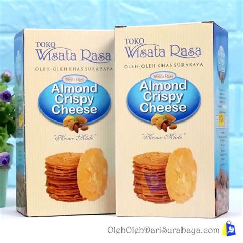 Jual Almond Crispy Cheese Wisata Rasa Kota Surabaya Oleh2 Dari