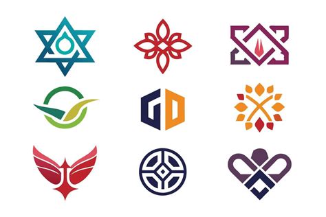 Versatile Logo Symbol Designs 49225771 Vector Art at Vecteezy