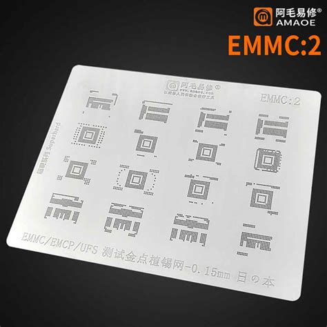 AMAOE EMMC2 Stencil EGsmTools