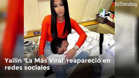 Un cambio en sus labios Yailin reaparece en redes y enseña su nuevo