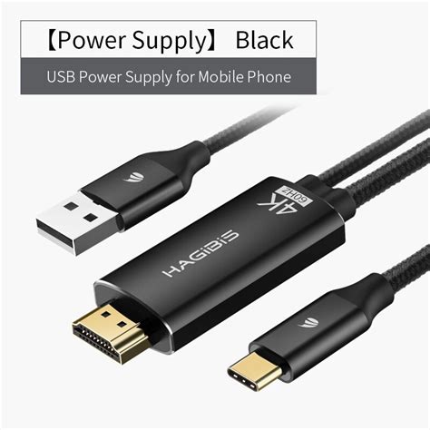 Hagibis Usb C To Hdmi Cable Type C To Hdmi Thunder Grandado