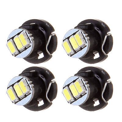 4X T4 T4 2 Neo Wedge 3SMD LED Dash A C Climate Control Light Bulb Lamp