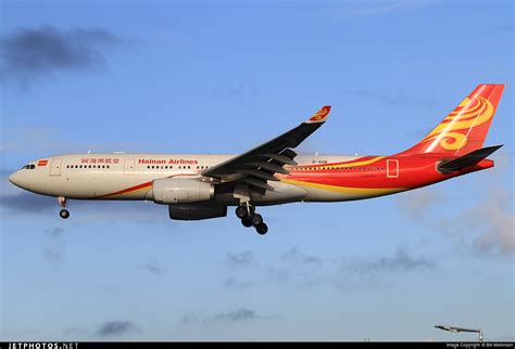 B 6116 Airbus A330 243 Hainan Airlines Bill Mallinson JetPhotos