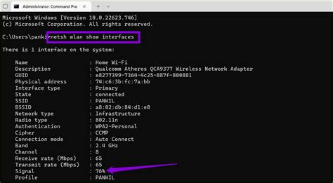 5 Ways To View Wi Fi Signal Strength In Windows 11 Guiding Tech